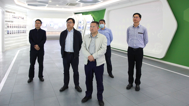 中國供銷集團(tuán)黨委委員、副總經(jīng)理邢宏偉到浙農(nóng)考察調(diào)研