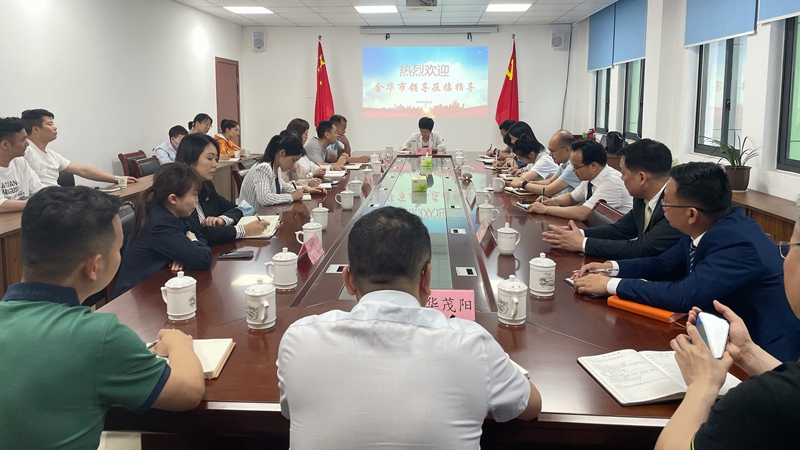 金華市政協(xié)副主席蔡艷一行赴金華茂陽檢查測試賽及亞運(yùn)會食品籌備情況