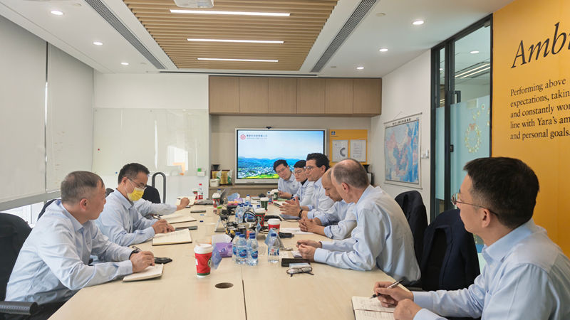 惠多利同雅苒國際開展會晤交流